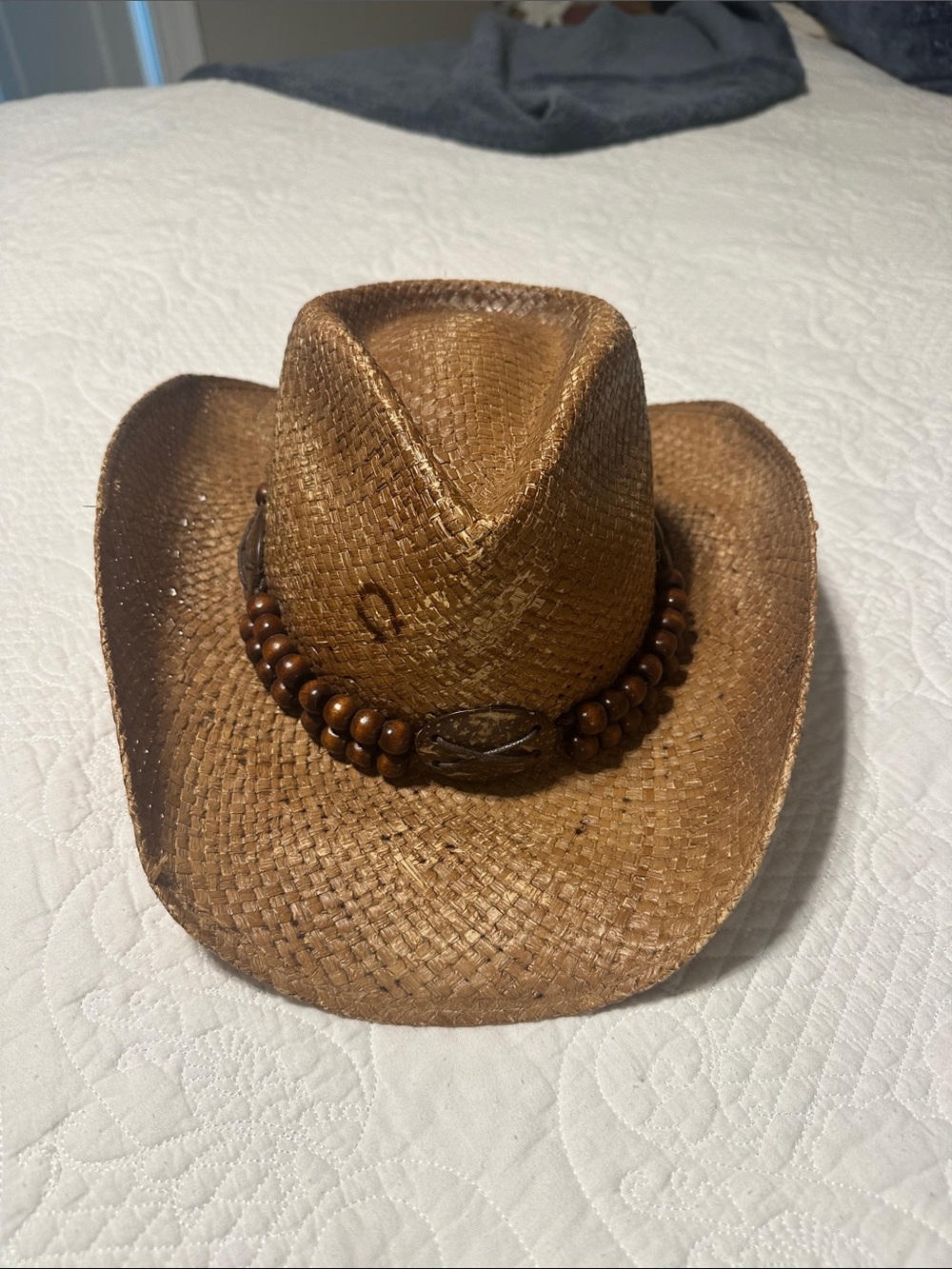 CHARLIE 1 HORSE WESTERN HAT WITH BEADED BAND